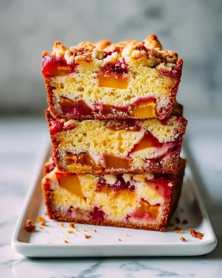 Peach Cobbler Loaf Recipe
