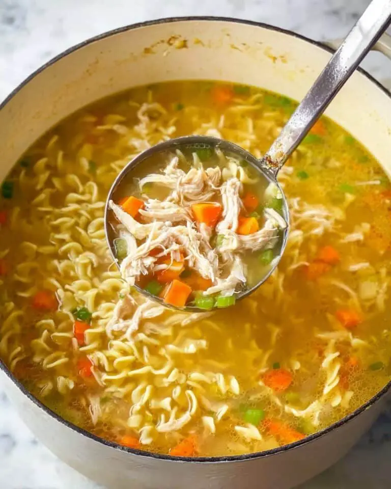 Quick and Easy Chicken Noodle Soup Recipe
