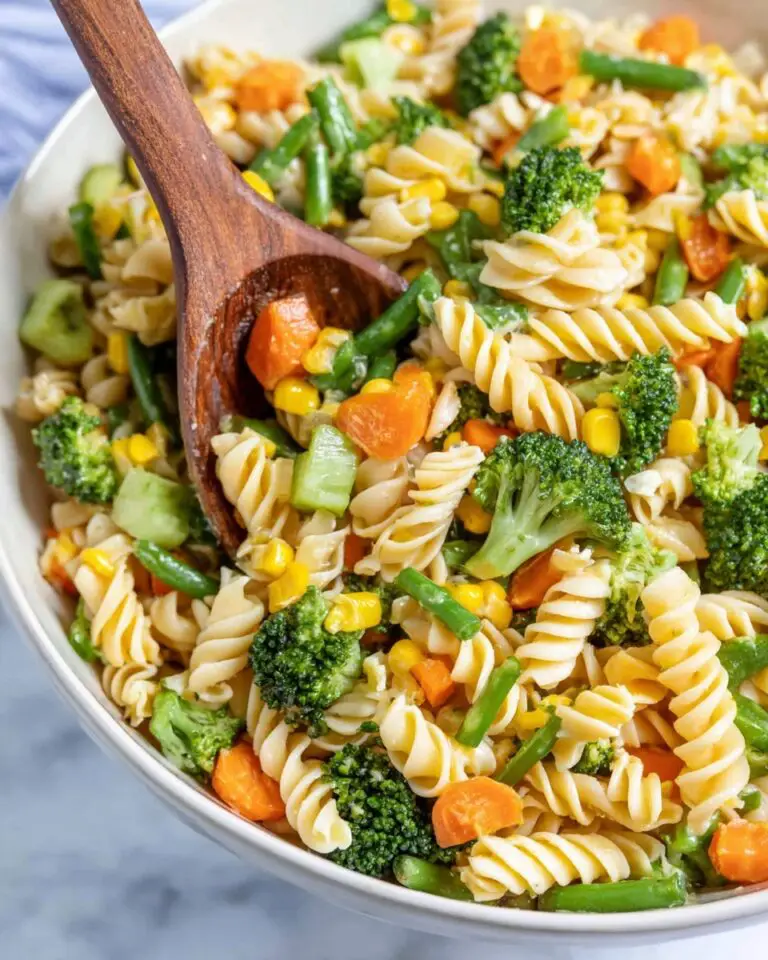 Lunch Lady Pasta Salad Recipe