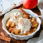 Classic Apple Cobbler with Spiced Apple Filling and Fluffy Topping Recipe