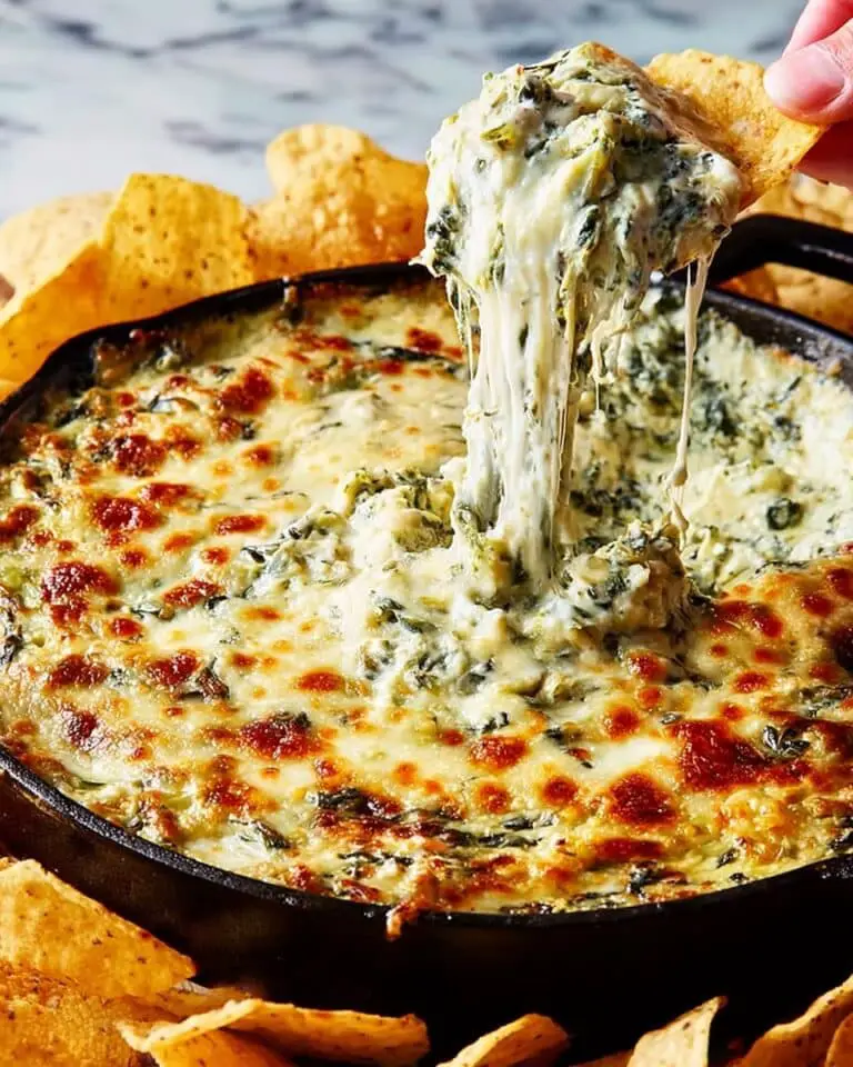 Creamy Spinach Artichoke Dip Recipe