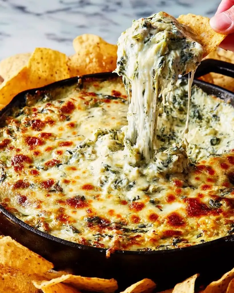 Creamy Spinach Artichoke Dip Recipe