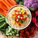 Veggie Hummus Recipe
