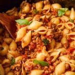 One Pot Ground Chicken Pasta Recipe