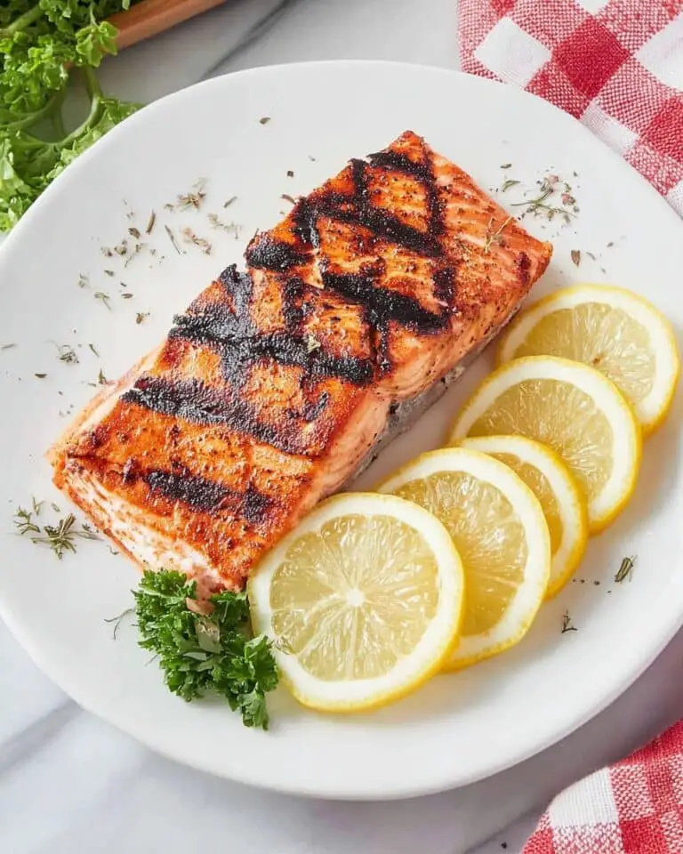 Grilled Salmon for Two Recipe