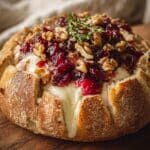 Cranberry Brie Pull Apart Bread Recipe