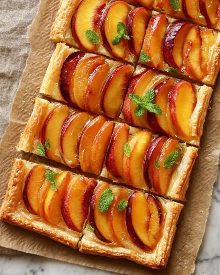 Easy Summer Fruit Puff Pastry Tart Recipe