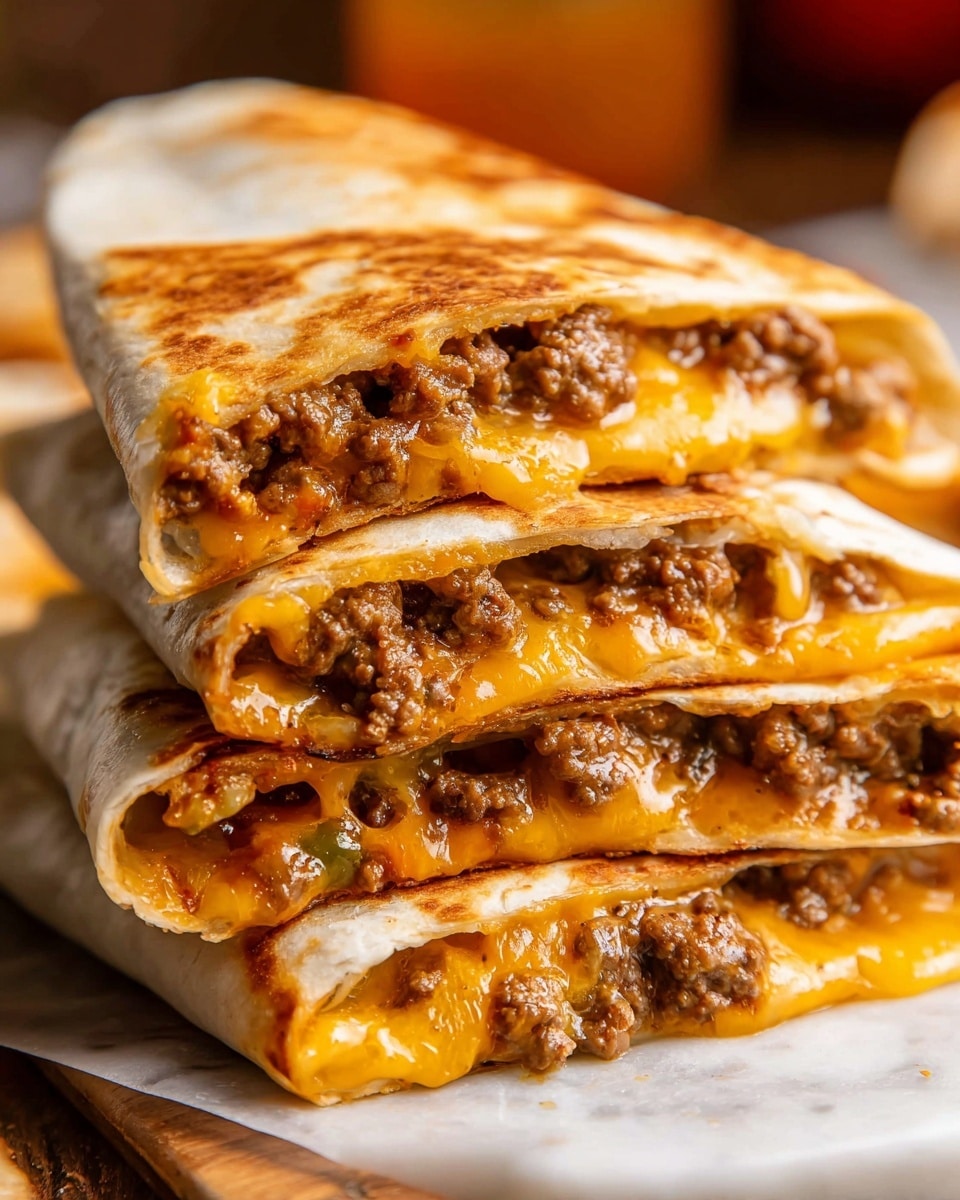 Cheeseburger Quesadilla Recipe