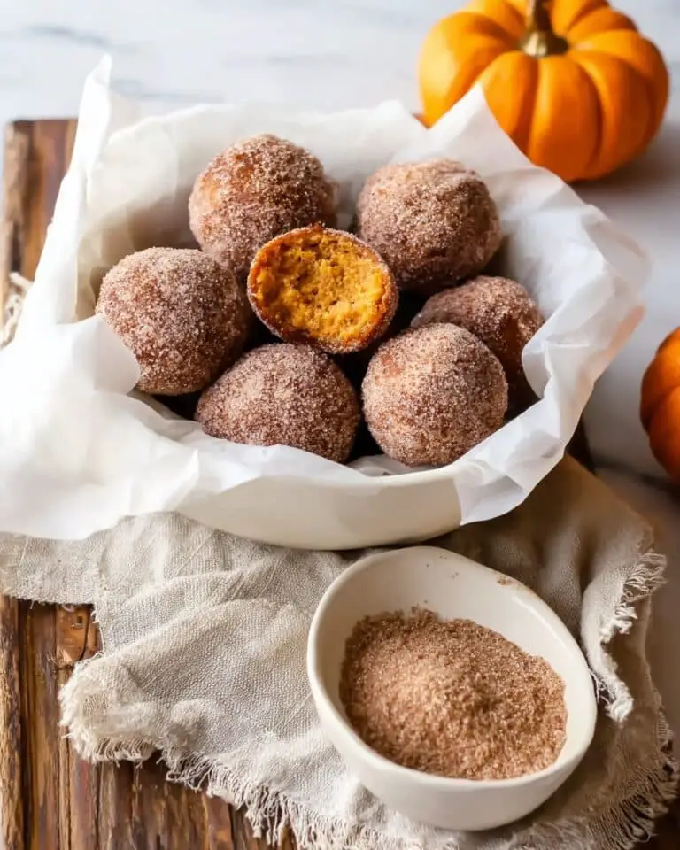 Cinnamon Sugared Pumpkin Fritters Recipe