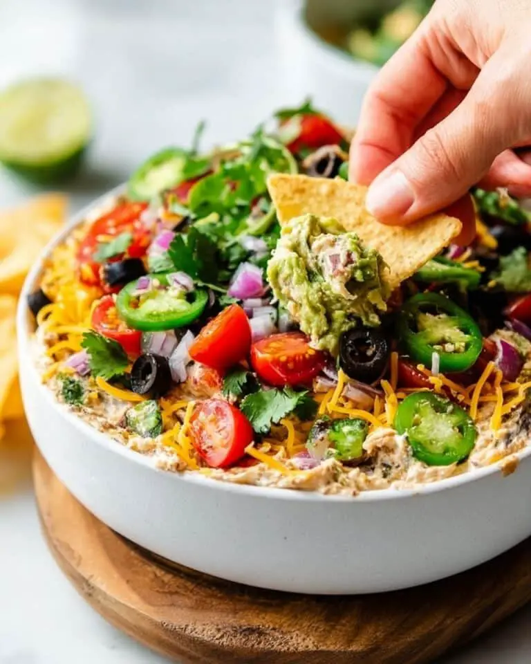 Fresh & Healthy 7-Layer Dip Recipe