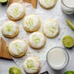 Soft Lime Sugar Cookies Recipe