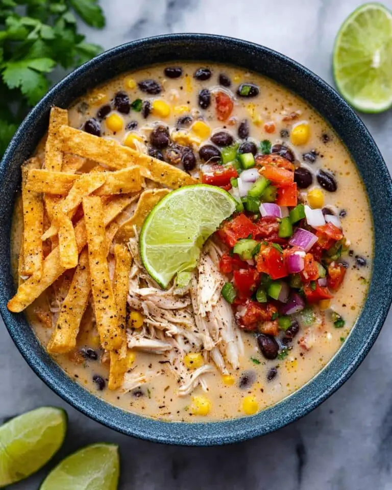 Slow Cooker Chicken Fajita Soup Recipe