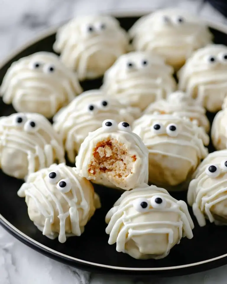 Mummy Cookie Bites Recipe