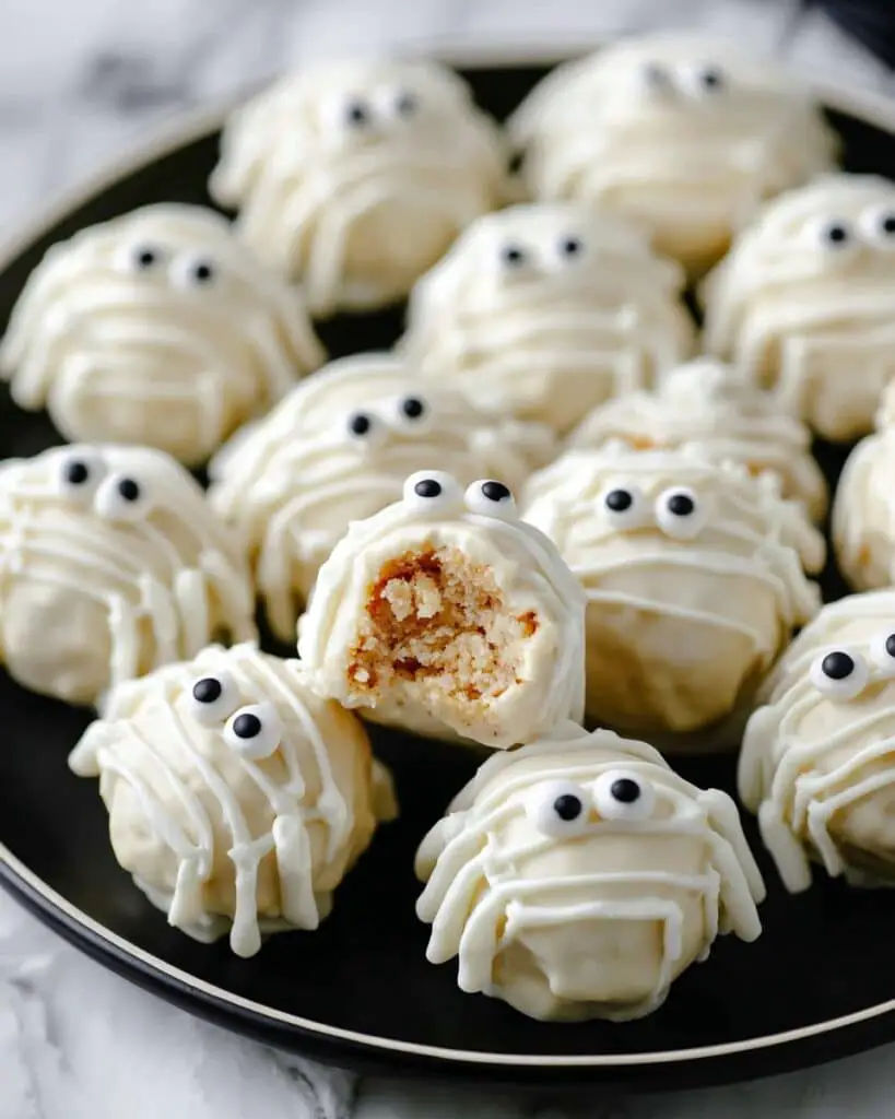 Mummy Cookie Bites Recipe