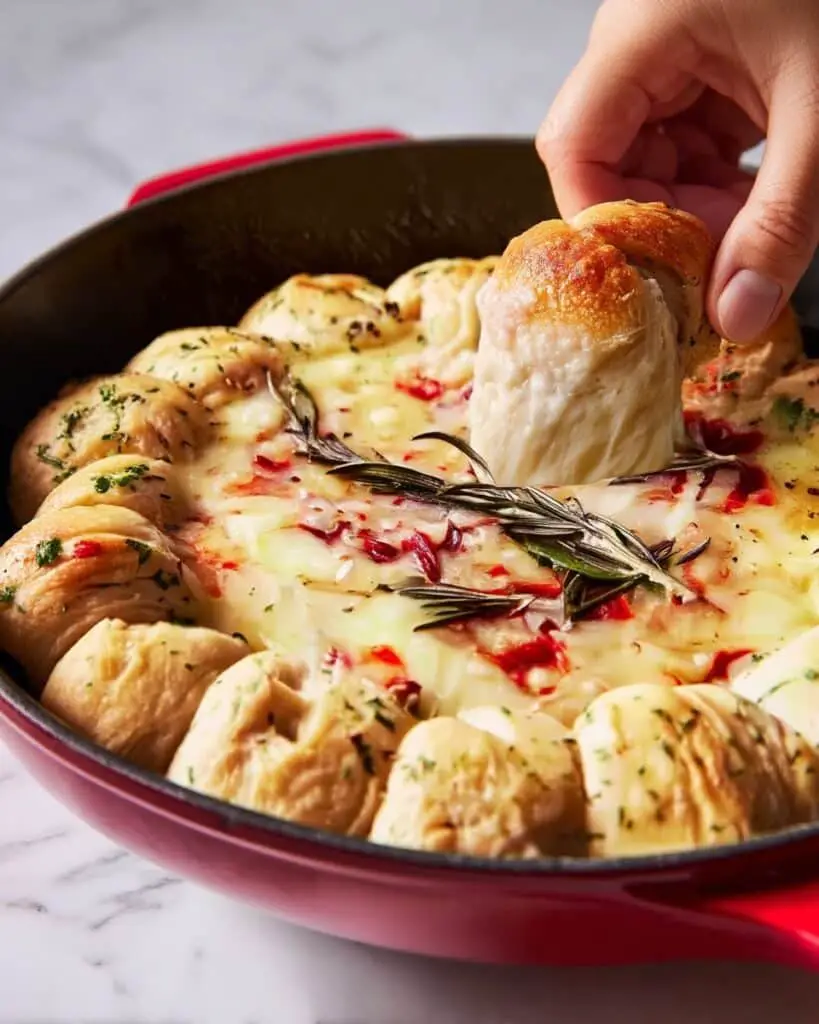 Cranberry Brie Biscuit Dip Recipe