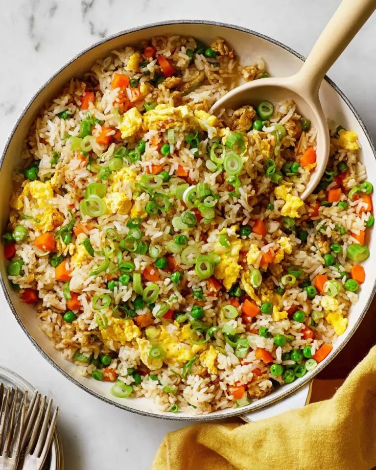 Easy Fried Rice Recipe with Fresh Ginger and Sesame Oil Recipe