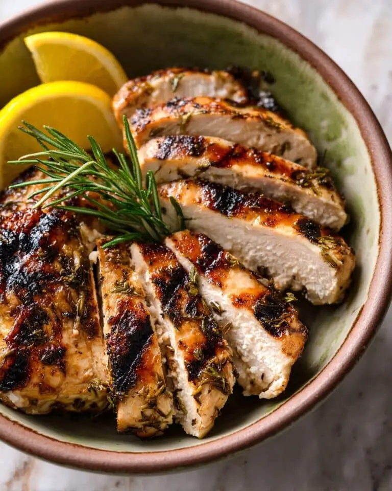 Grilled Lemon Herb Chicken Breasts Recipe