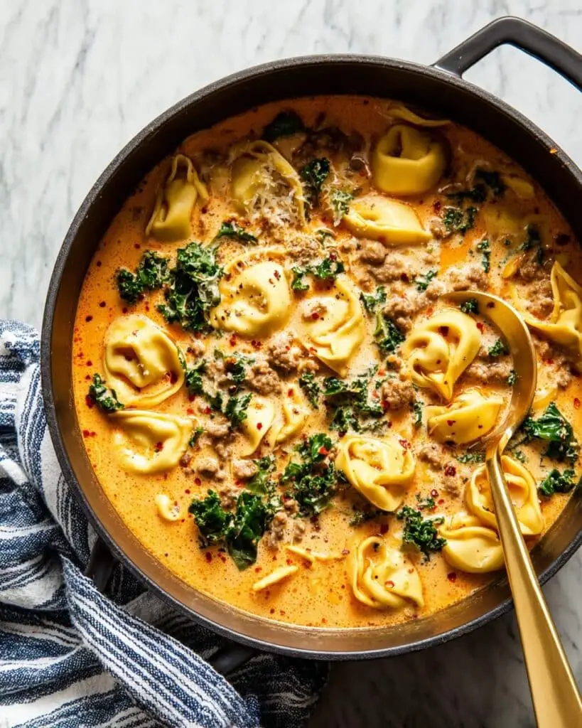Creamy Tortellini Soup Recipe