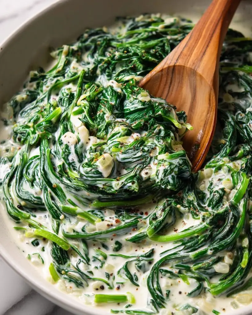 Creamed Spinach Recipe