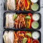 Meal Prep Chicken Fajitas Recipe