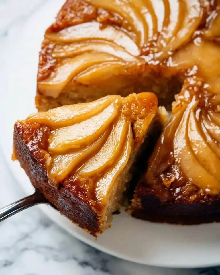 Caramel Apple Upside Down Cake Recipe
