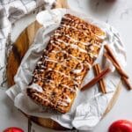 Apple Cinnamon Bread with Cinnamon Swirl and Crumble Recipe