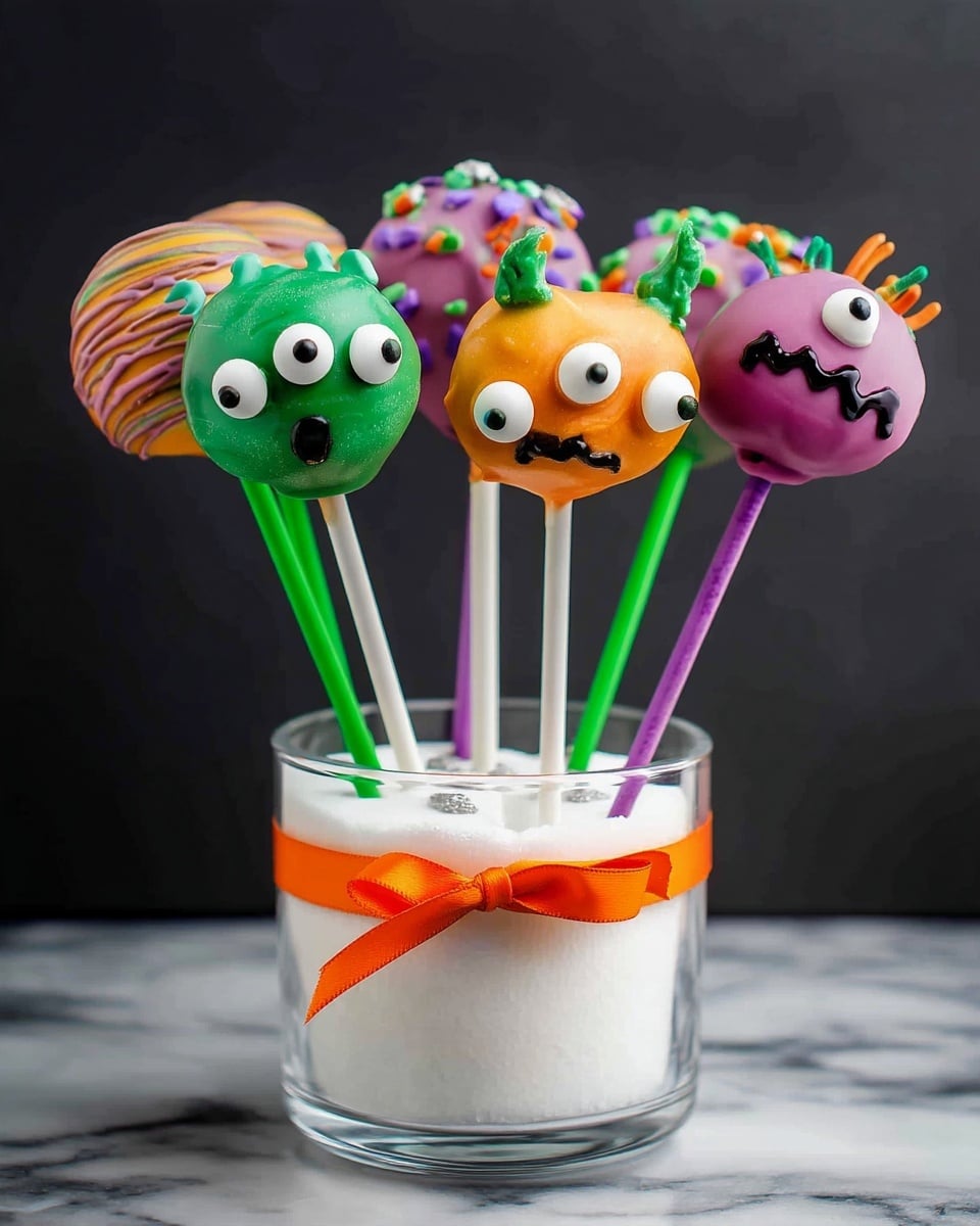 Monster Cake Pops Recipe