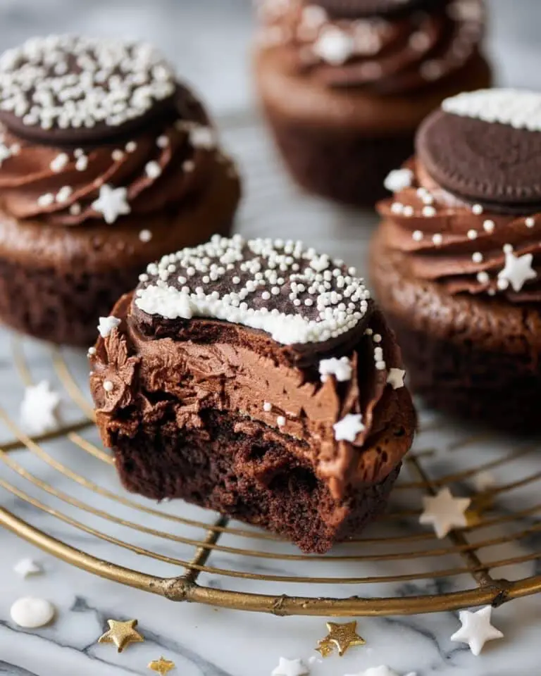Full Moon Brownie Cupcakes Recipe