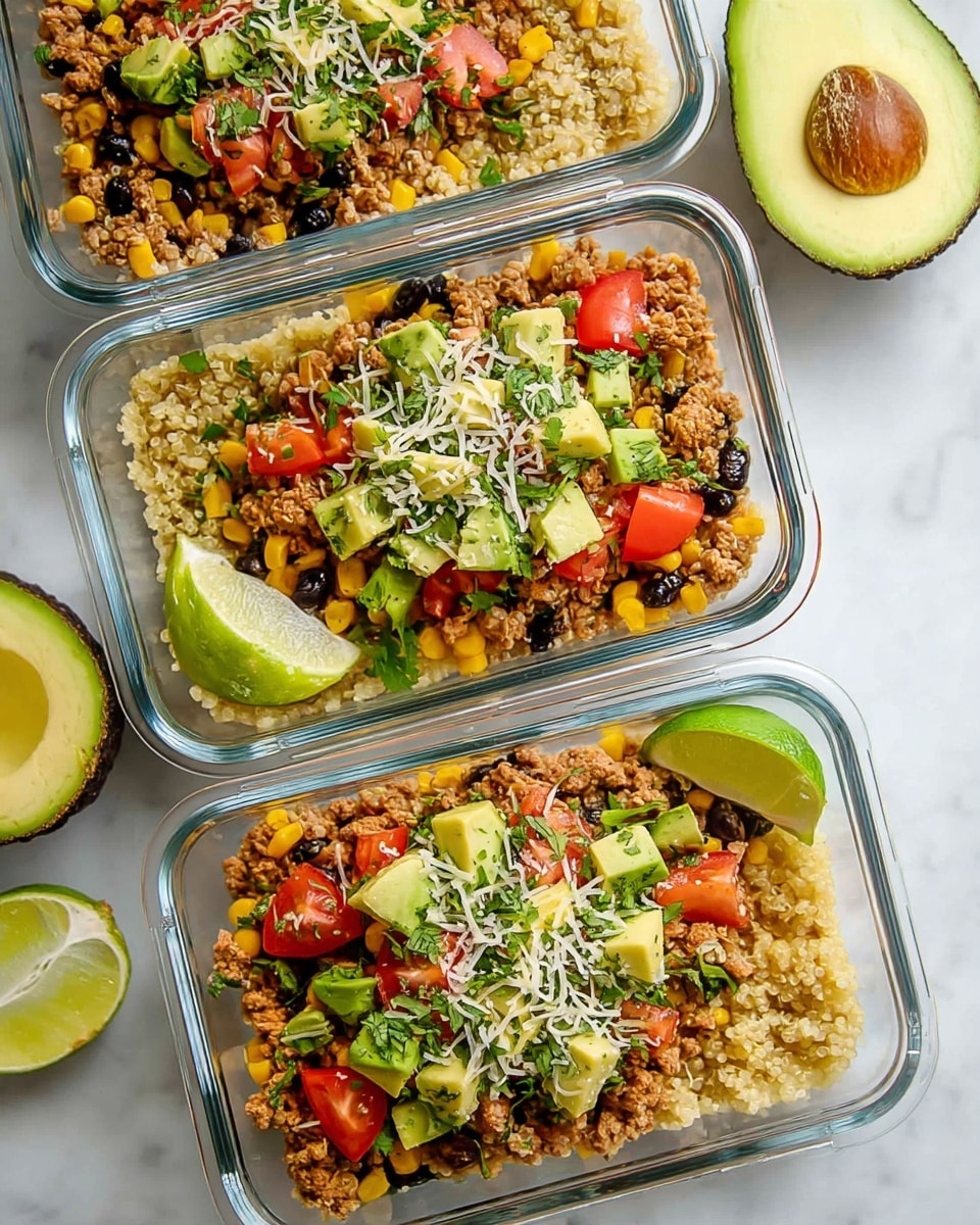 Chicken Taco Meal Prep Bowl Recipe
