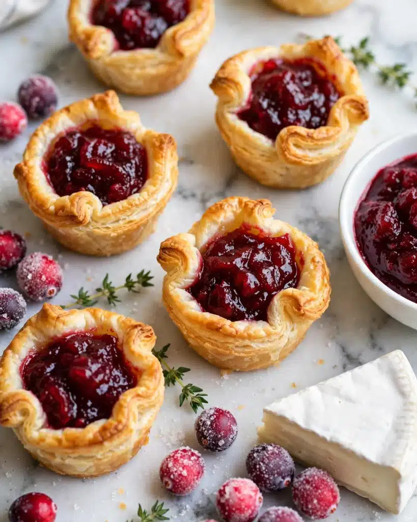 Cranberry Brie Bites Recipe