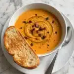 Caramelized Onion Butternut Squash Soup Recipe