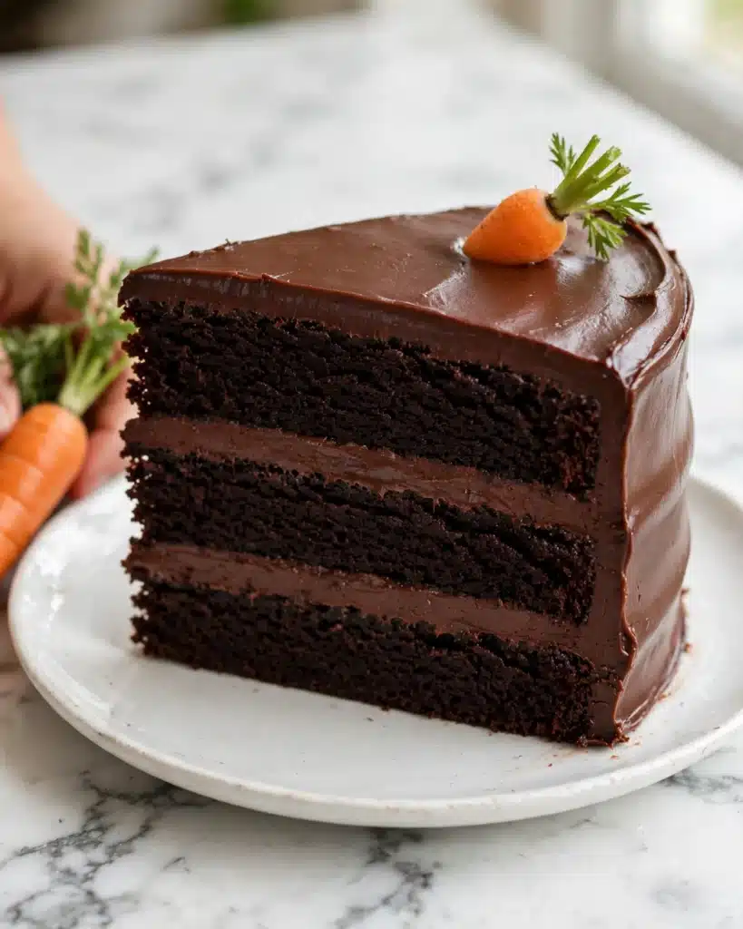 Moist Chocolate Carrot Cake Recipe