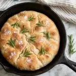 Easy No-Knead Skillet Bread Recipe