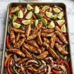 Sheet Pan Chicken Fajitas Recipe