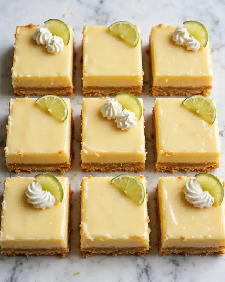 Key Lime Pie Bars Recipe
