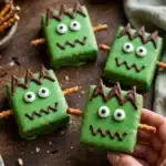 Frankenstein Rice Krispie Treats Recipe
