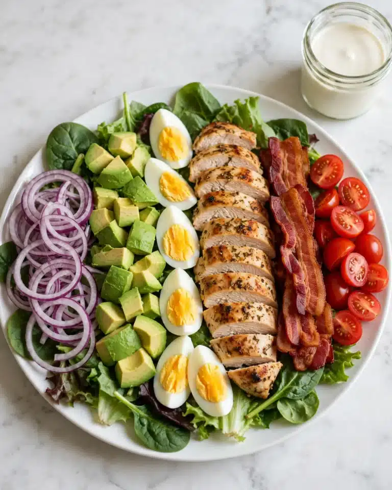 Skinny Cobb Salad Recipe