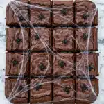 Spiderweb Brownies Recipe