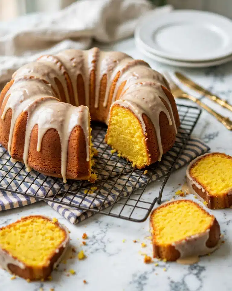Pumpkin Bundt Cake with Browned Butter Glaze Recipe