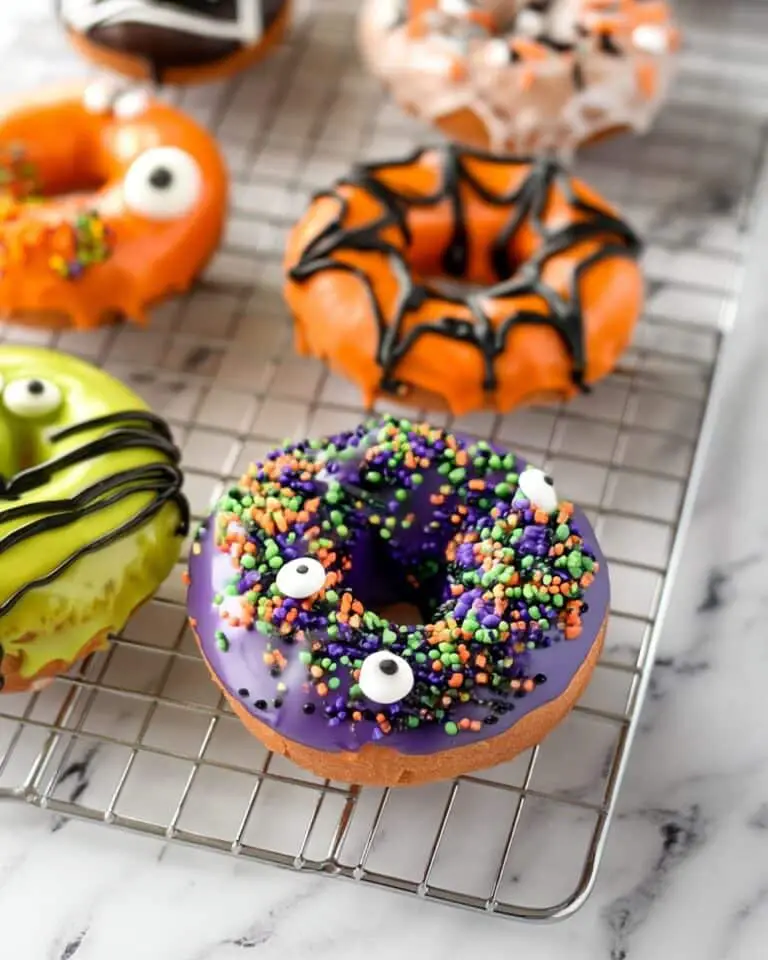 Monster Donut Glaze for Spooky Halloween Treats Recipe