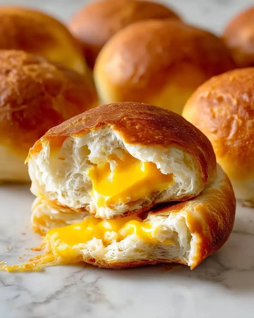 Cheese Zombies: Soft Butter Rolls Filled with Gooey Cheese Recipe