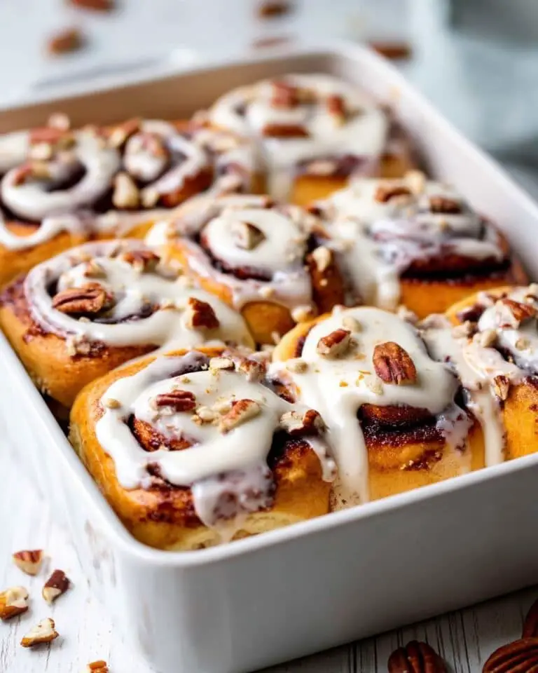 Pecan Pie Cinnamon Rolls Recipe