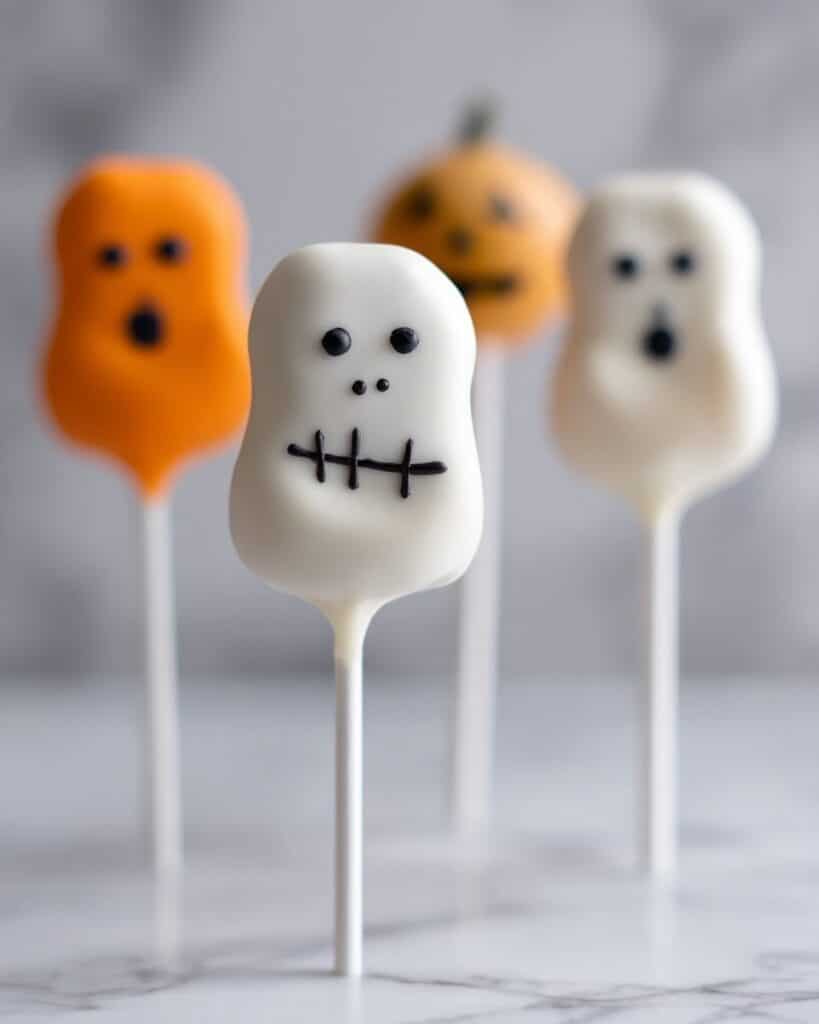 Spooky Cake Pops: Pumpkins, Ghosts & Co Recipe