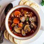 Beef Barley Soup Recipe