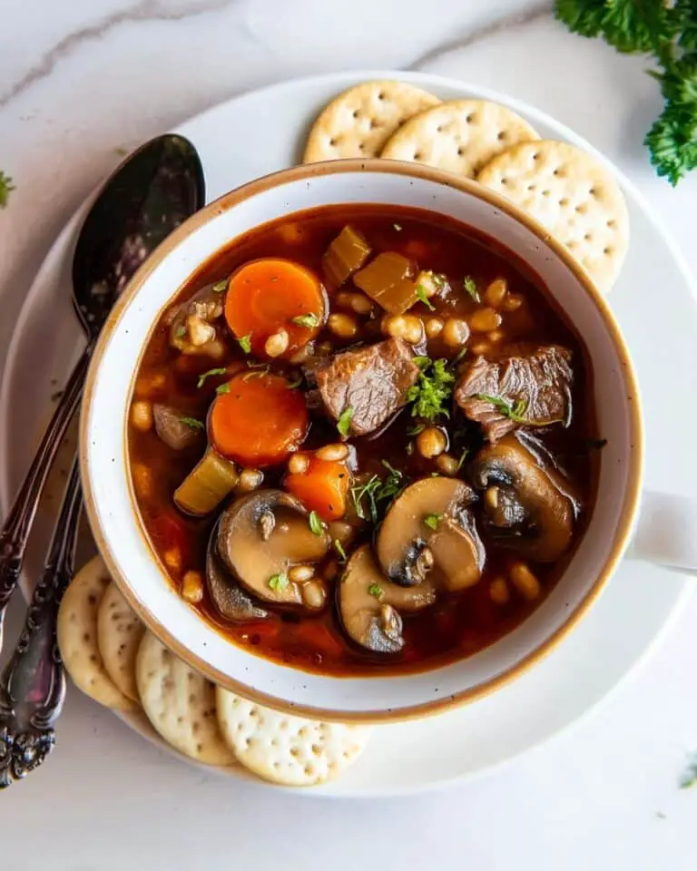Beef Barley Soup Recipe