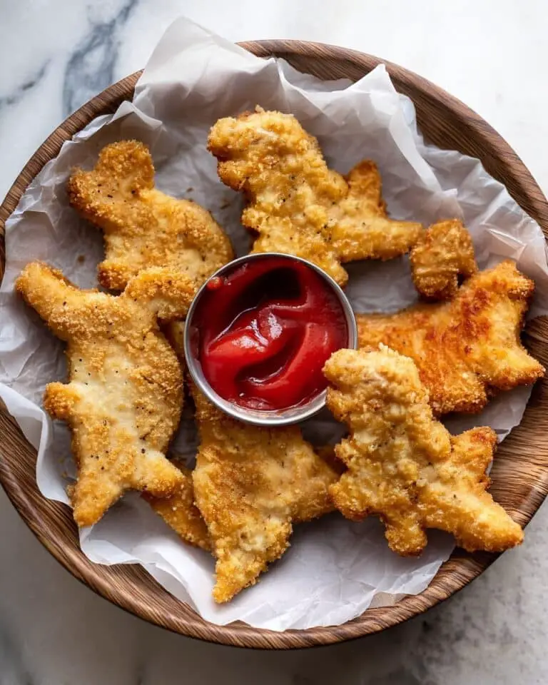 Homemade Dinosaur Chicken Nuggets Recipe