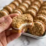 Oatmeal Sandwich Cookies with Brown Butter Cream Cheese Filling Recipe