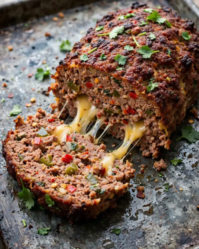 Cheddar-Stuffed Sweet Potato BBQ Turkey Meatloaf Recipe
