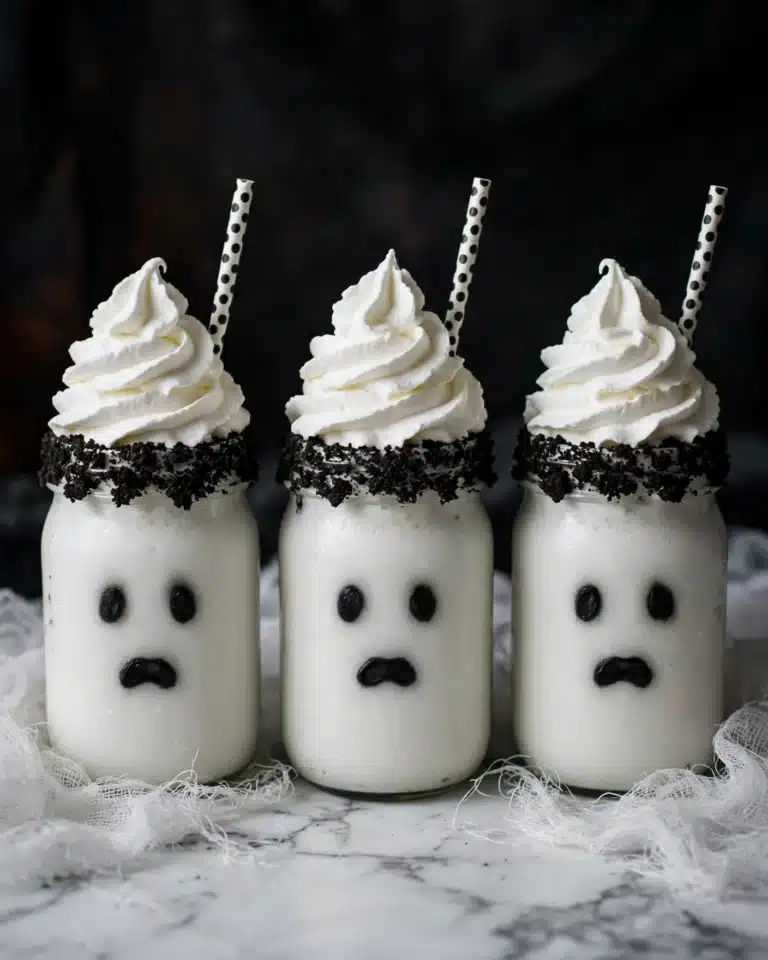 Boo-nilla Ghost Milkshakes Recipe