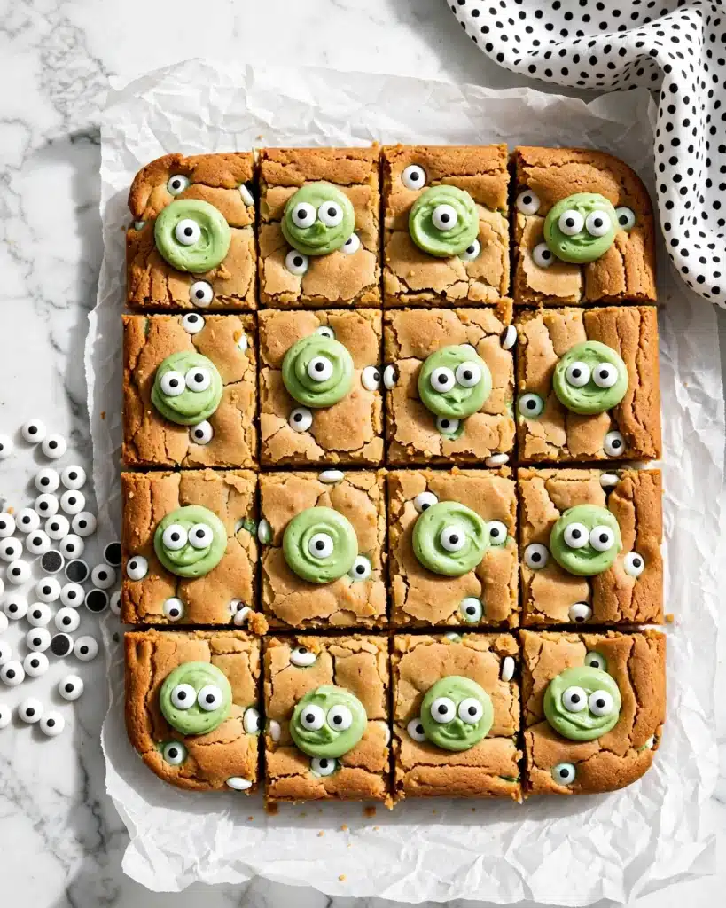 Monster Peanut Butter Cookie Bars Recipe